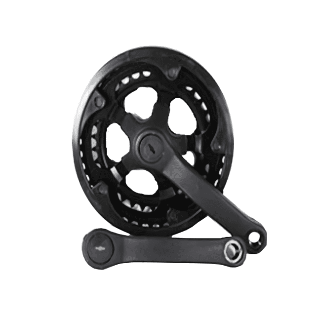 Multiplicacion Doble Leader Bicicleta 34/42D negra 5 1/2 eje Cuadrado JXH-P21