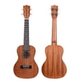 thumbnail image 2 of Ukulele de concierto de 23 pulgadas, ideal para principiantes, fabricado en madera de caoba con tablero de madera reconstituida, cuerdas de nylon y clavijas de afinación precisa. Diseño práctico con, 2 of 6