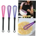 thumbnail image 6 of KALLORY Set of 5 Mini Plastic Whisks for Hair Dyeing and Cooking, Assorted Colors for Home Use, 6 of 6