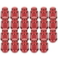 thumbnail image 5 of ECCPP Wheel Lug Nuts 23 Pieces 1/2"-20 Red Bulge Acorn Drive Closed 3/4" Lug Nuts for Jeep for Cherokee/CJ5/Comanche/Grand for Cherokee 1966-2013, 5 of 5