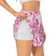 thumbnail image 1 of Balery Breast Cancer Ribbons Awareness Pantalones cortos deportivos para mujer con forro y dos bolsillos, elásticos, para entrenamiento, gimnasio, yoga-Small, 1 of 7