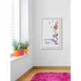 thumbnail image 5 of Marmont Hill Mermaid Crossing Bubbles Framed Wall Art, 30.00" x 1.50", 5 of 6