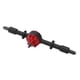 thumbnail image 2 of Eje de transmisión de puente trasero de metal para WPL D12 RC, accesorios de actualización (negro y rojo), 2 of 14