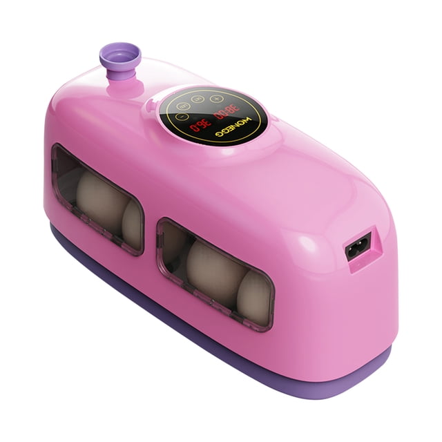 EGNMCR Hatching Chicks, 8 Eggs Poultry Hatcher, Cute Little Train Shape Incubate, With Humidity Temperature Control, For Chickens Ducks Quail Birds egg incubator