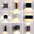 thumbnail image 1 of Lámpara de pared led impermeable para exteriores, moderna y minimalista, creativa, para hotel, pasillo, escalera, pasillo, sala de estar, lámpara de pared de noche para dormitorio, 1 of 4