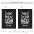 thumbnail image 4 of Ryvnso Owl Pattern Garden Flag 12x18 Inch Double Sided Seasonal Yard Decoration, 4 of 6