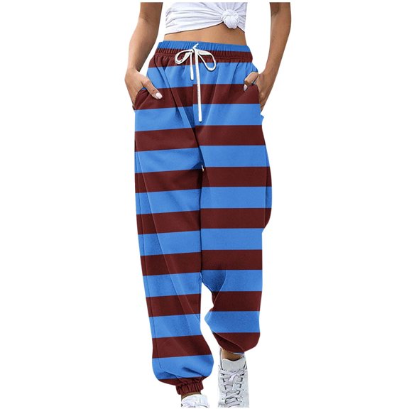 Zuesphe Wide Leg Sweatpants Women Plus Size Athletic Pants for Women Fall Womens Joggers Cotton Womens Pants Dressy Casual Pattern My Orders