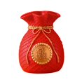 thumbnail image 1 of Florero Creativo, Arreglo Floral Flores Titular Arte Decorativo Bolsa Artesanal Estatua para Decoraciones de Hotel Mesa de Boda Chimenea Bao rojo Macarena florero, 1 of 8