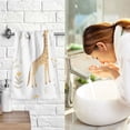 thumbnail image 7 of Giraffe in Trees Cotton Face Towels Absorbent Hand Towel Soft Bathroom Towel for Kitchen Hotel Decoration, 7 of 7