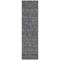 thumbnail image 2 of Addison Rugs Chantille Indoor/Outdoor Transitional Floral Navy Washable Runner Rug, 2'3" x 7'6", 2 of 6
