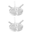 thumbnail image 4 of Ball Rack, Tennis Softball Stand  Gift Generous High Stability  For Decorate Room For Stabilizing Ball Transparent 2 Pieces,Black 2 Pieces,White 2 Pieces, 4 of 8