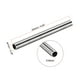 thumbnail image 2 of Tubo recto de acero inoxidable Uxcell 304 7mm x 0.6mm x 250mm, 2 of 5