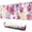 Pioneer Flower Floral, variant on Long Mouse Pads for Desk,Pioneer Flower Floral Print Pattern Desk Mats on Top Of Desks, Desk Mouse Pad Extra Large with 3mm Non-Slip Base and Stitched Edge for Gaming,Office,Work,Home 31.5"x11.8"