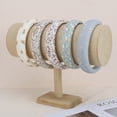 thumbnail image 4 of Unique Bargains 1 Pc Headband Yellow Rose Hair Accessories Light Blue, 4 of 5