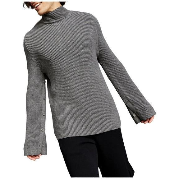 Royalty By Maluma Mens Knit Ribbed Pullover Sweater