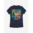 thumbnail image 1 of Minecraft 9 Character Boxup With Chicken Jockey Womens T-Shirt-M, 1 of 2