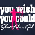 thumbnail image 3 of CafePress - You Wish You Could Shoot Like Women's Dark T Shirt - Women's Traditional Fit Dark T-Shirt, 3 of 4