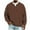 Brown, variant on Dealovy Crew Neck Sweatshirts for Men Breathable Loose Fitted Casual Going out Sports Running Spring Trendy Mens Sweatshirts