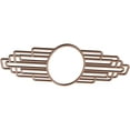 thumbnail image 2 of 22"W x 11"H x 6"IW x 10 3/8"IH x 3/8"T Elizabeth Wood Fretwork Pierced Ceiling Medallion, Wood (Paint Grade), 2 of 3