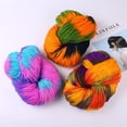 thumbnail image 4 of Xiao Hua Hilo de paisaje de 50 g, hilo multicolor para tejer, hilo de crochet, 10 paquetes, G, 4 of 4