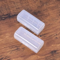 Storage Case Holder Container Organizer Box Fit for 26650 Batteries Home Office Use 2pcs
