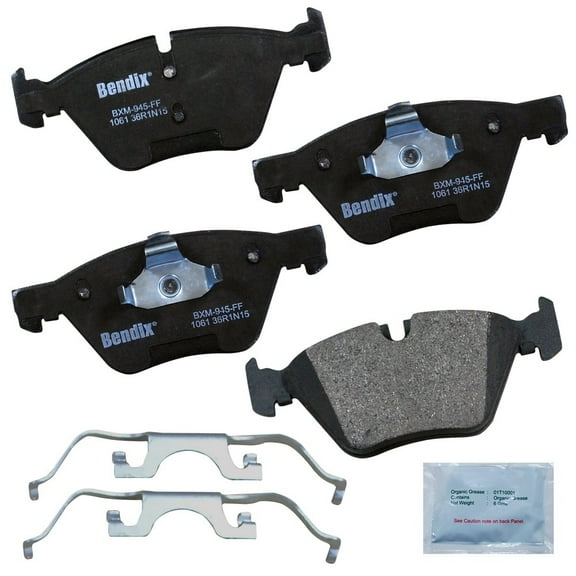 Disc Brake Pad Set Fits select: 2006 BMW 325, 2007 BMW 328