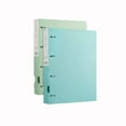 thumbnail image 2 of File Folder Test Paper Organizer Flipchart Folder A4 Insert Transparent Information Book Four Holes Punched Flipchart File Organizer(2 Pcs), 2 of 12