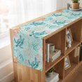 thumbnail image 6 of Table Runners 60 Inches Long Dress Scarves, Teal Red Turtle Coastal Farmhouse Kitchen/Dining Table Runner, Small Coffee Tablerunners, Summer Beach Nautical Coral Starfish 13x60 Inch, 6 of 9