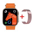 thumbnail image 1 of Wathc 8 Ultra Max 2.08 pulgadas 49 mm Voz AI 120HZ Llamada Bluetooth NFC Frecuencia cardíaca Inalámbrico SOS Sports SmartWatch S8 Serie 8 Deng Xun unisex, 1 of 2