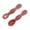 Brick Red, variant on Shoreew 2Pcs Baby Feeding Spoons Dual Head Silicone Weaning Spoon for Infants Training Spoon BPA-Free Toddler Utensils