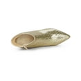 thumbnail image 4 of BLISSFUL STEP Women's Glitter Pointed Toe Stiletto Heels Ankle Boot Gold 11, 4 of 7