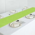 thumbnail image 5 of Efavormart Pack of 5 | Lime Green Premium Polyester Table Top Runner For Weddings Birthday Party Banquets Decor Fit Rectangle and Round Table, 5 of 10