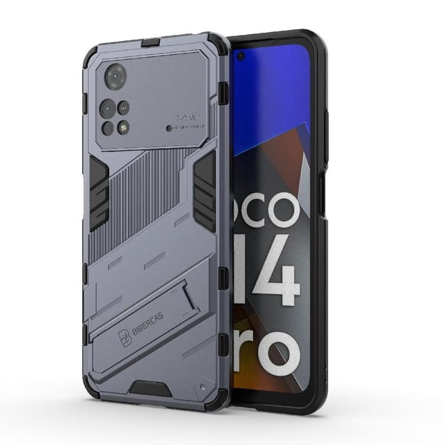 Funda para Xiaomi POCO M4 PRO 4G Protección A Prueba De Golpes Con Soporte De TPU Duradero Y Práctico