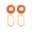 Orange, variant on TIMIFIS Bottle Opener 2Pc Bottle Opener Multi-Functional 3-in-1 Can Opener Non-Slip Screw Bottle Opener Kitchen Appliances