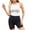 White, variant on Lenpel Women's Crop Tank Tops Casual Crew Neck Lined Sleeveless Basic Yoga Gym Shirts Summer Workout Tops