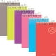thumbnail image 1 of Cuaderno bolsillo, cuadernos pequeños espiral, bloc notas oficina casa, 75 hojas, 3x5 rosa, morado, verde, azul, rojo, gris (paquete 12) - Por Enday, 1 of 3