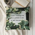 thumbnail image 3 of YINGXI God Will Be with You Bible Verse Pillows case Christian Gifts for Women Friends Inspirational Religious Christian Religious Gifts Flannel Pillow Case Cushion Cover 22x22in, 3 of 5