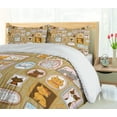 thumbnail image 5 of Ambesonne Cat Duvet Cover Sets, Family Tree of Kitty Humor, 2-King, Multicolor, 5 of 7