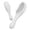 White, variant on Steam Hair Brush with Spray Mist Function, Rechargeable Hair Straightener Brush with Scalp Massage, Detangling Brush for Frizz Reduction