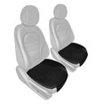 thumbnail image 1 of FH Group Faux Leather Padded Seat Cushion Pad With Front Storage Pouch Black - 1Pc, 1 of 7