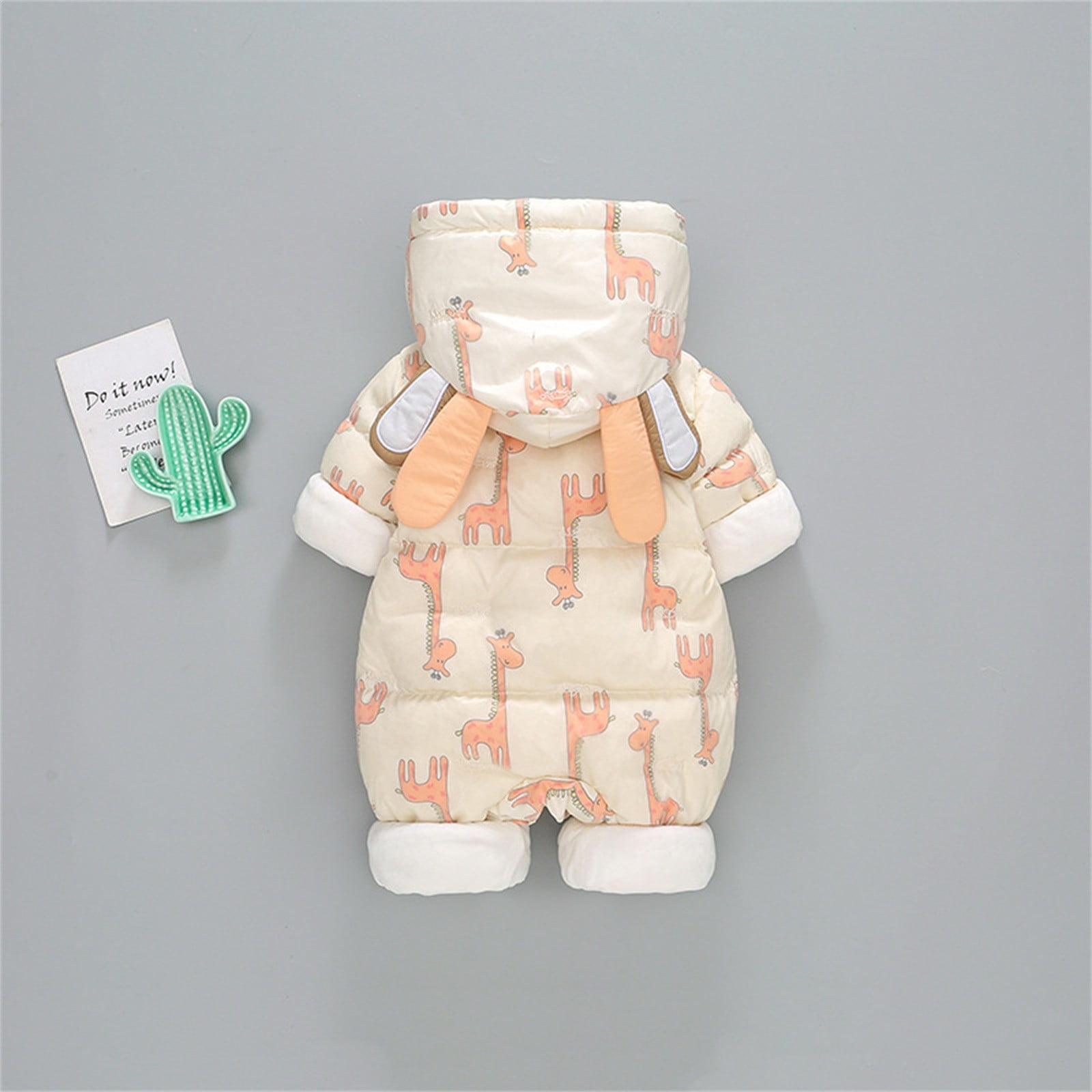 Mercatoo Winter Go Out Hugging Clothes Winter Warm Suit Thickened Newborn Baby Clothes Winter Baby Boy Clothes Organic Cotton