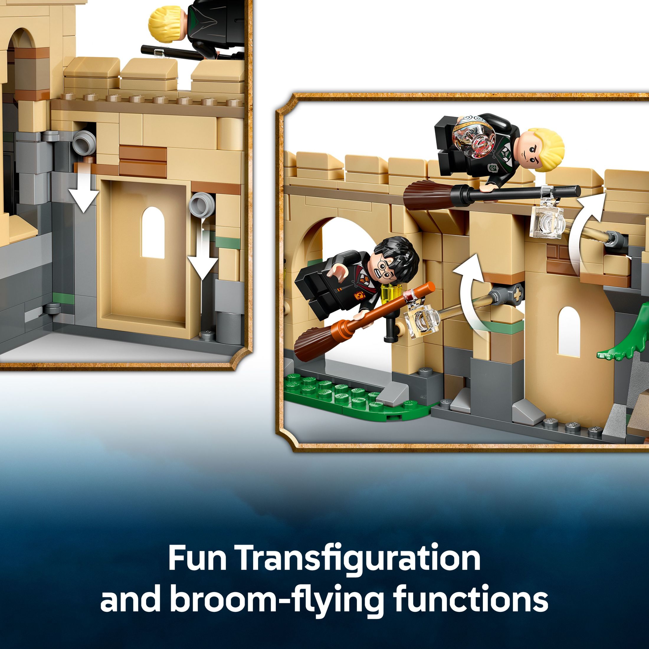 LEGO Harry Potter Castillo de Hogwarts: Lecciones de Vuelo Juguete de Construcción - Juguete de Magia para Niños y Niñas, Fans de Harry Potter, Mayores de 9 Años - Idea de Regalo de Cumpleaños - 76447 6