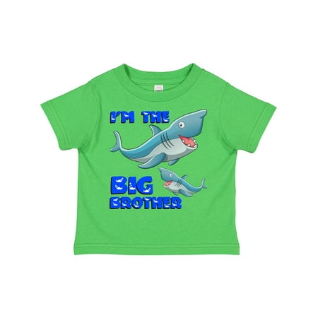 

Inktastic I m the Big Brother Shark Gift Toddler Boy Girl T-Shirt