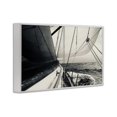 thumbnail image 3 of Stupell Industries Rustic Lodge Sailing The Sea View White Framed Giclee Art, 24 x 16, by LSR Design Studio, 3 of 8