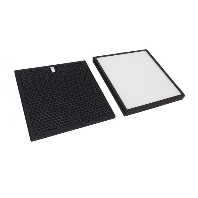 Air Cleaner Filter Replacement, Air Filter Kit Reusable Easy Install Effective for Living Room