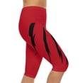 thumbnail image 5 of Effete Feline Claw Marks Scratch Women Capri Leggings (AOP), 5 of 7
