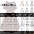thumbnail image 4 of LINMOUA Women's Fashion Retro Collision Slim Flying Sleeve Big Hem Dress One Shoulder Dresses, 4 of 5