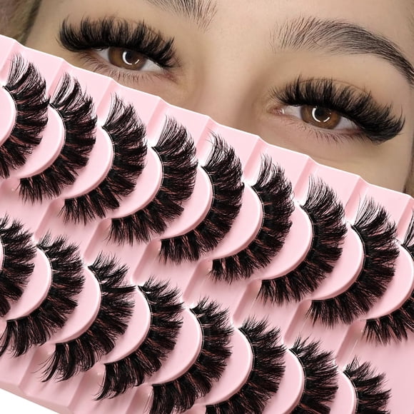Pestañas postizas APCYUST Pestañas con volumen tenue estilo ojo de gato