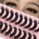 thumbnail image 1 of Pestañas postizas APCYUST Pestañas con volumen tenue estilo ojo de gato, 1 of 6