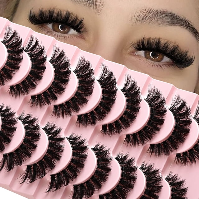 Pestañas postizas APCYUST Pestañas con volumen tenue estilo ojo de gato